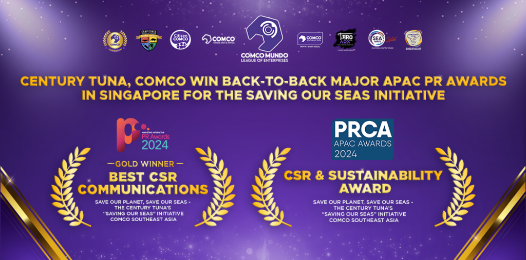 Century Tuna,COMCO win in APAC PR Awards in Singapore